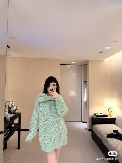 Chan NEW knitted sweater dress