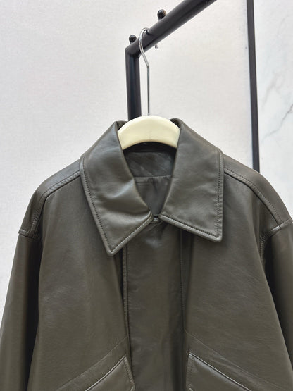 Lm NEW genuine leather jacket