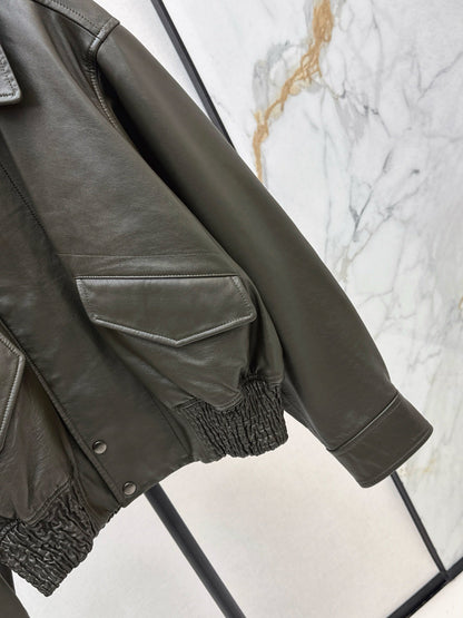 Lm NEW genuine leather jacket