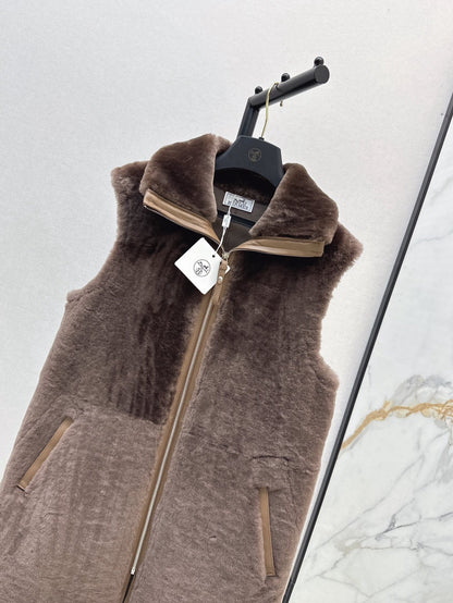 Herm NEW fur vest