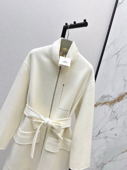 Herm NEW wool trench coat