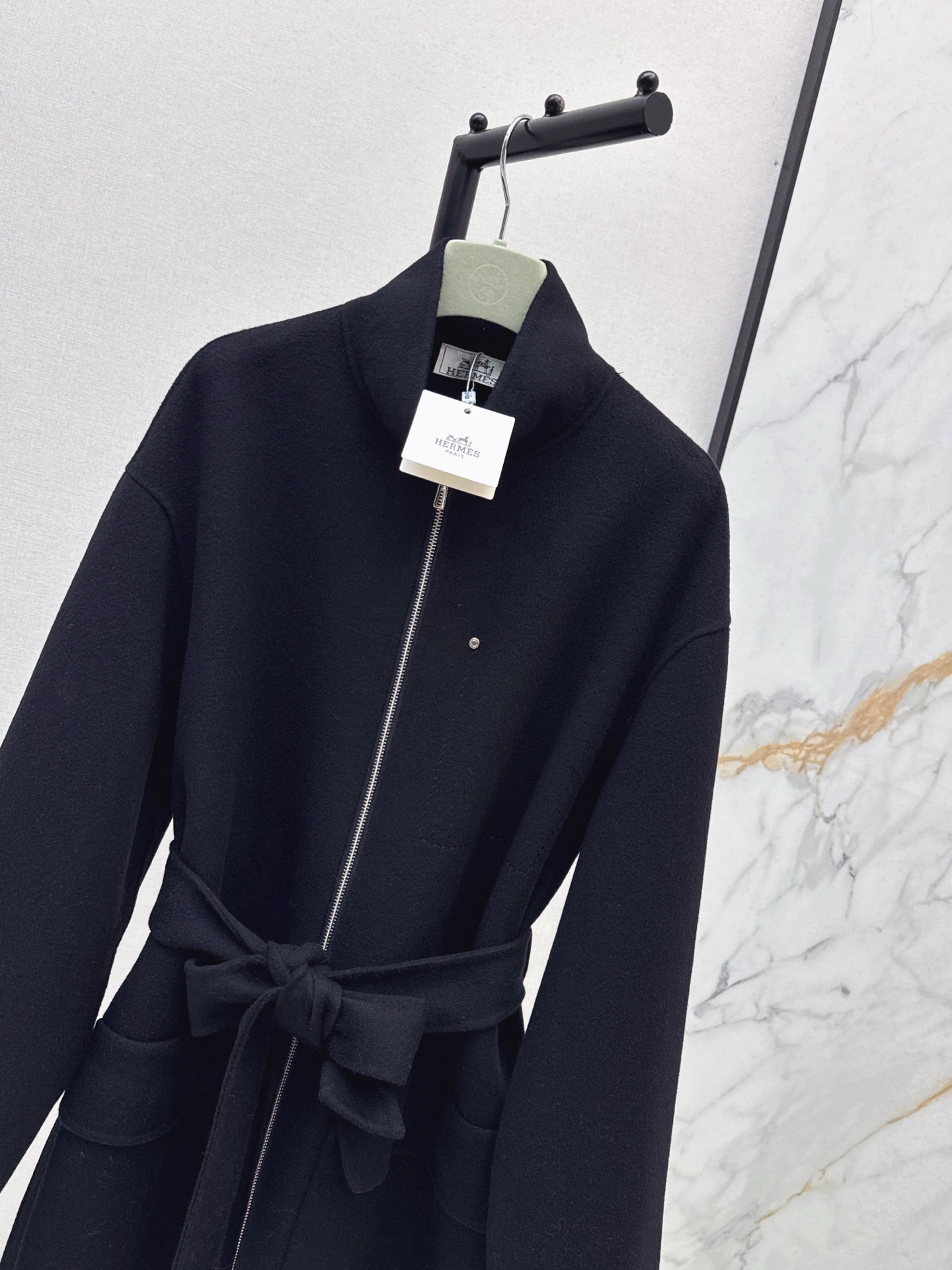 Herm NEW wool trench coat