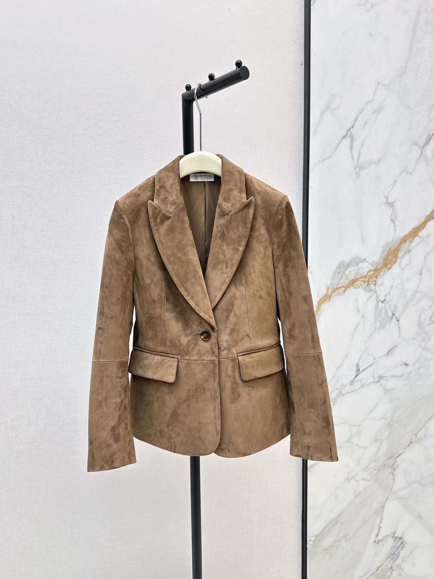 Brun NEW suede blazer