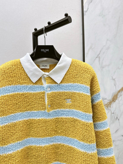 Ce1i NEW striped sweater