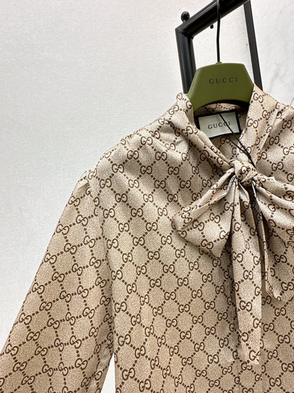 Guc NEW ribbon shirt