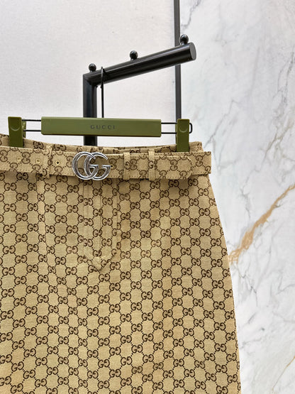 Guc NEW A-line skirt