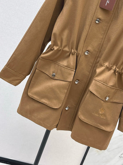 Loro NEW Drawstring trench coats