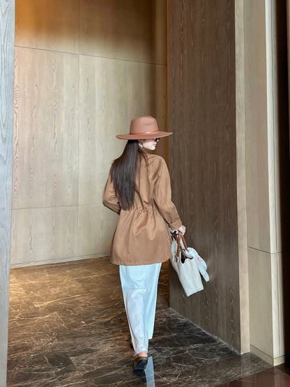 Loro NEW Drawstring trench coats