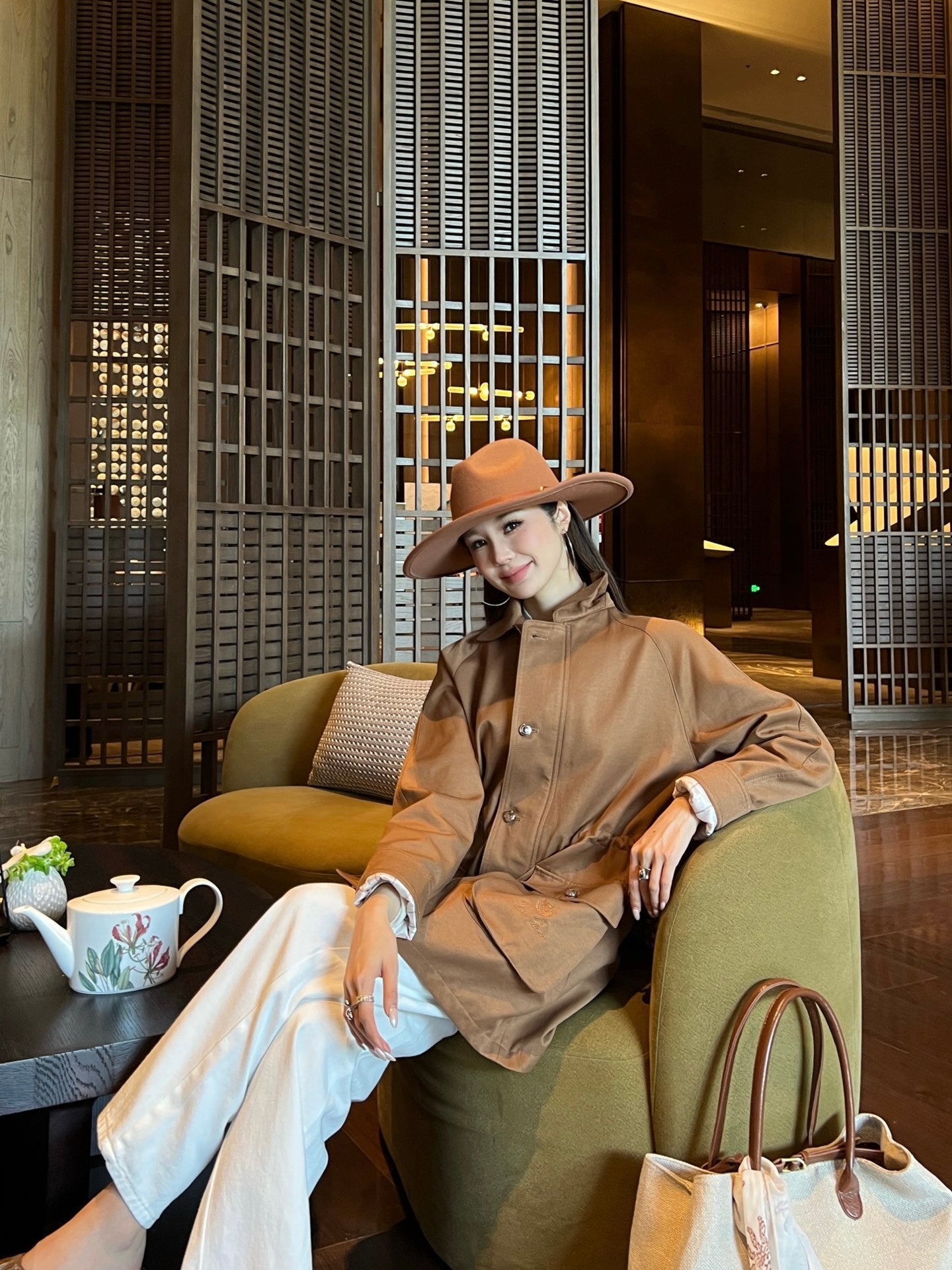 Loro NEW Drawstring trench coats