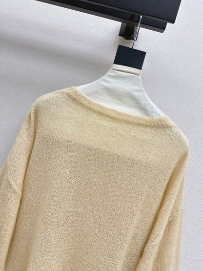 Es NEW Lace knitted sweater