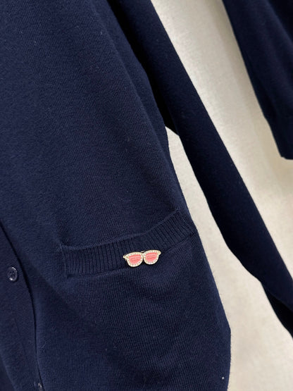 Miu NEW Knitted cardigan vest set