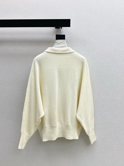 Max NEW lapel sweater