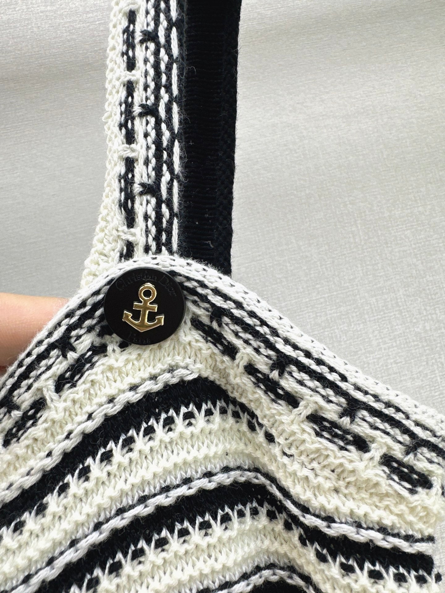 CD NEW Knitted suspender dress