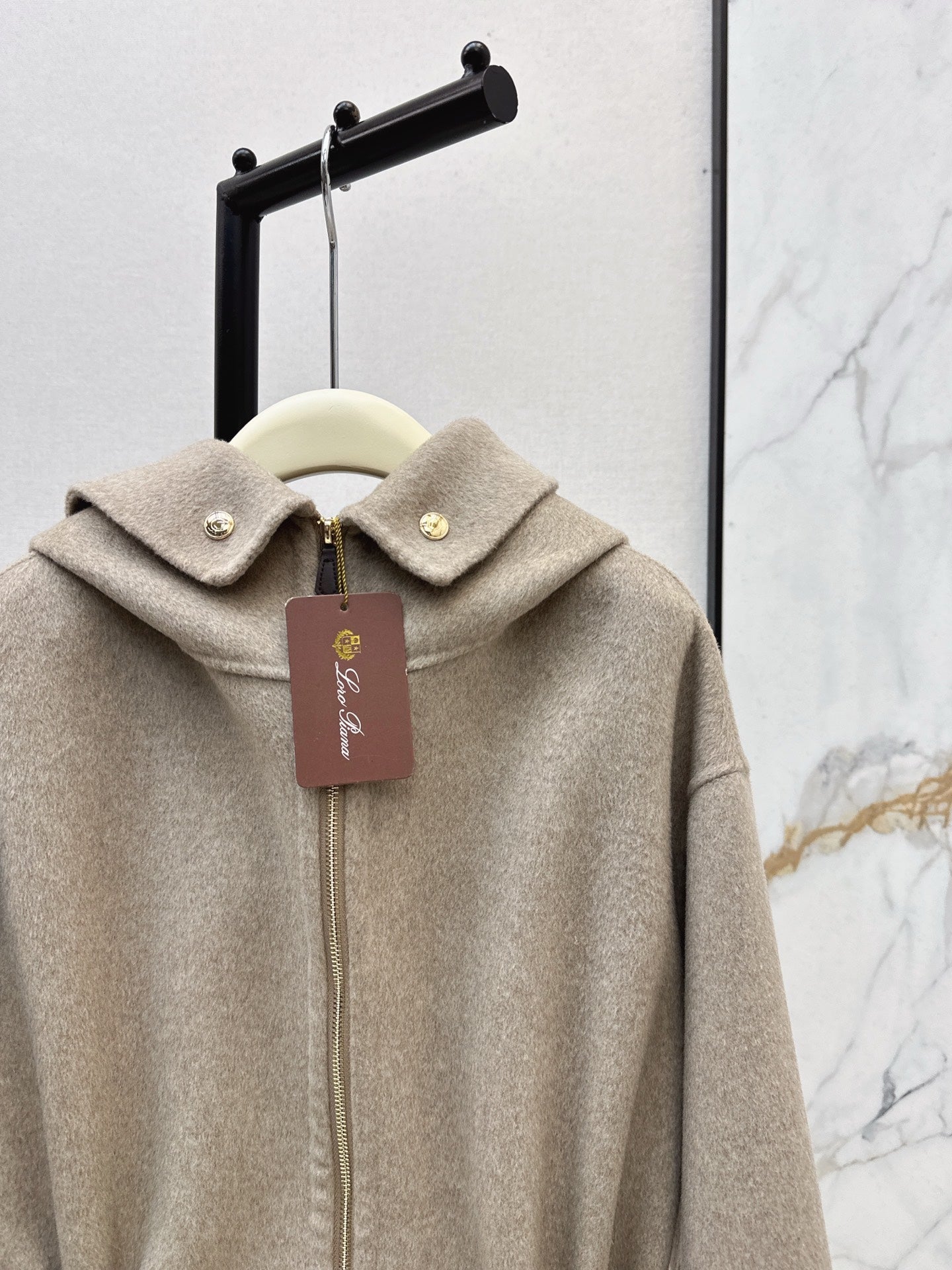 Loro NEW woolen hooded jacket