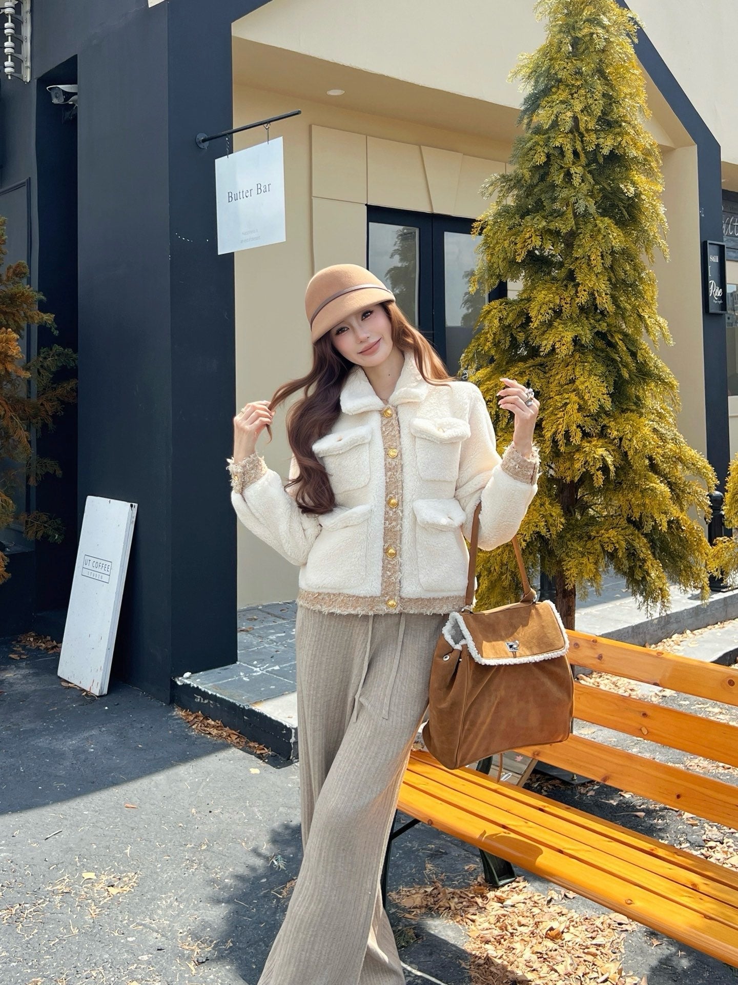 Ce1i NEW plush jacket