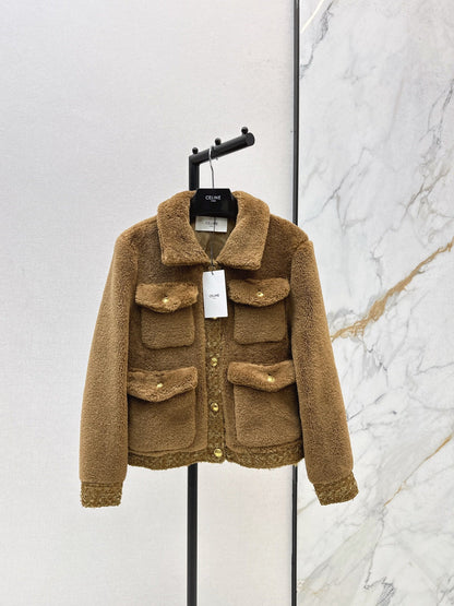 Ce1i NEW plush jacket