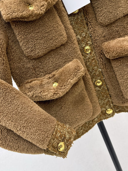 Ce1i NEW plush jacket