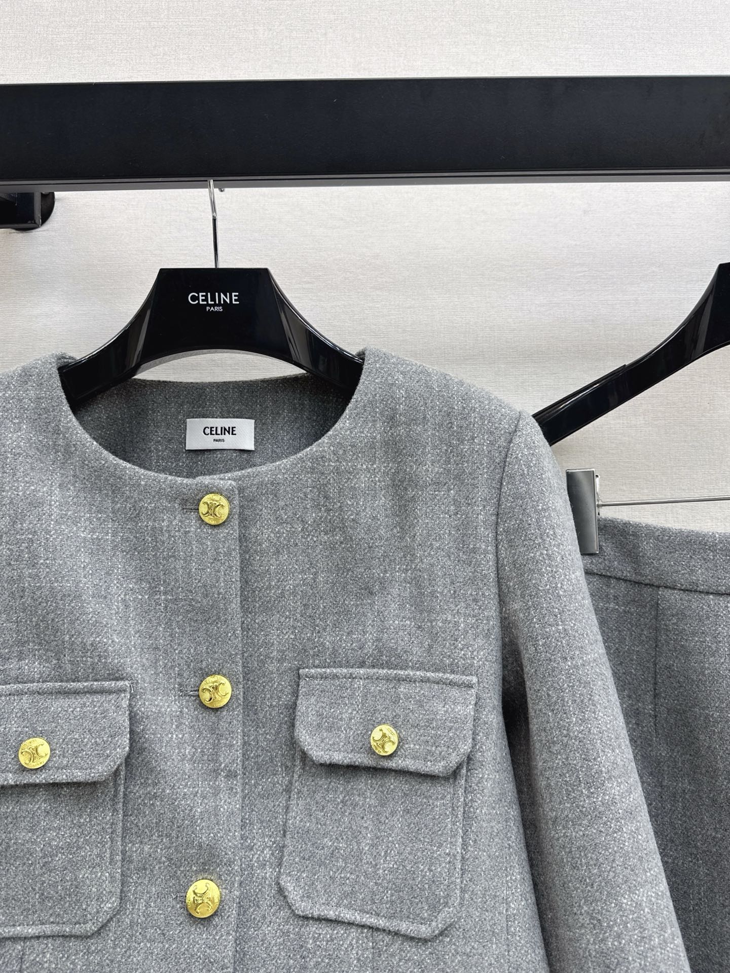 Guc NEW Jacket + slit skirt suit