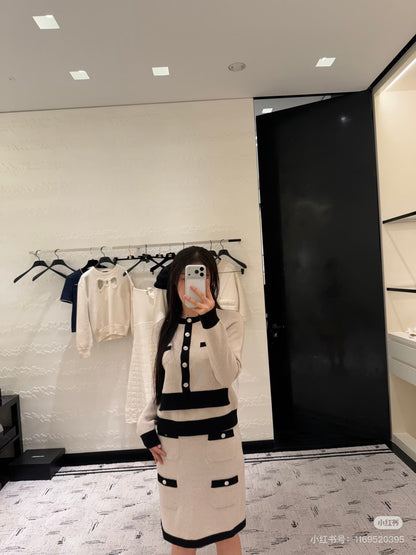 Chan NEW color-block skirt