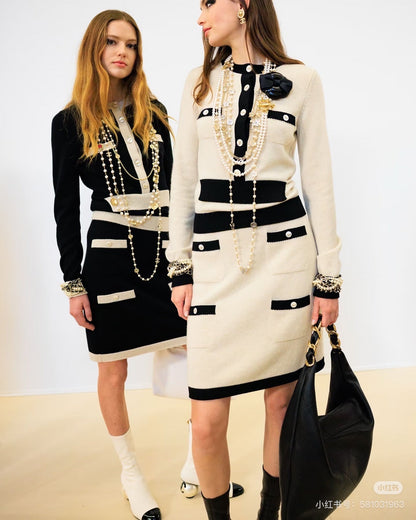 Chan NEW color-block skirt