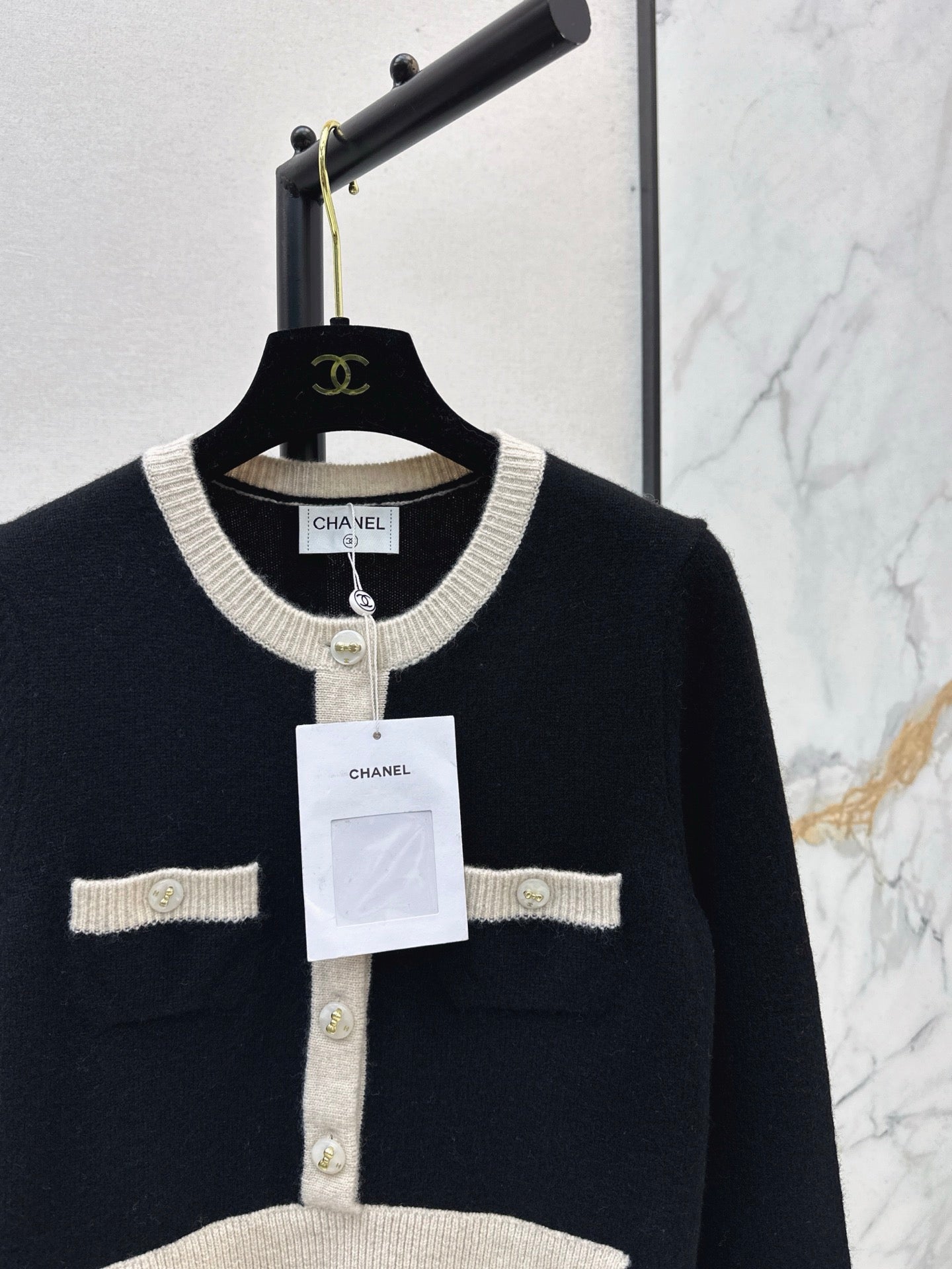 Chan NEW Colorblock cardigan