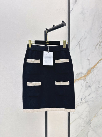 Chan NEW color-block skirt