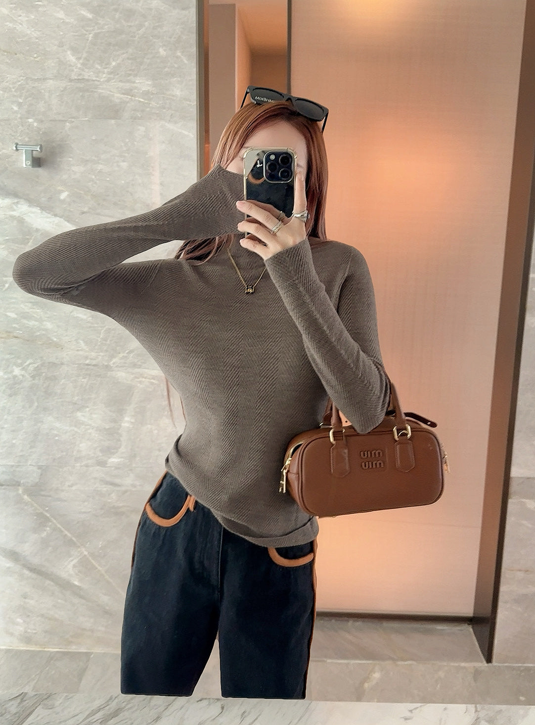 Loro NEW Turtleneck bottoming shirt