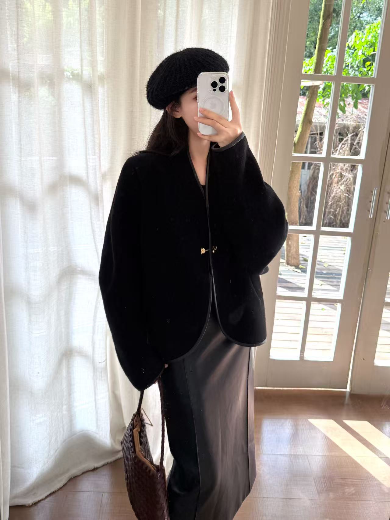 Louis NEW Woolen cape coat