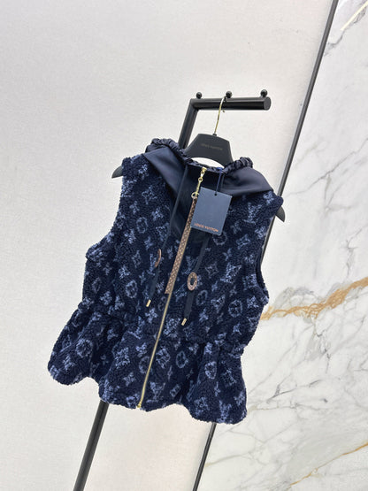 Louis NEW Plush hooded vest