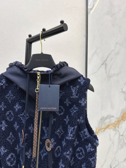 Louis NEW Plush hooded vest