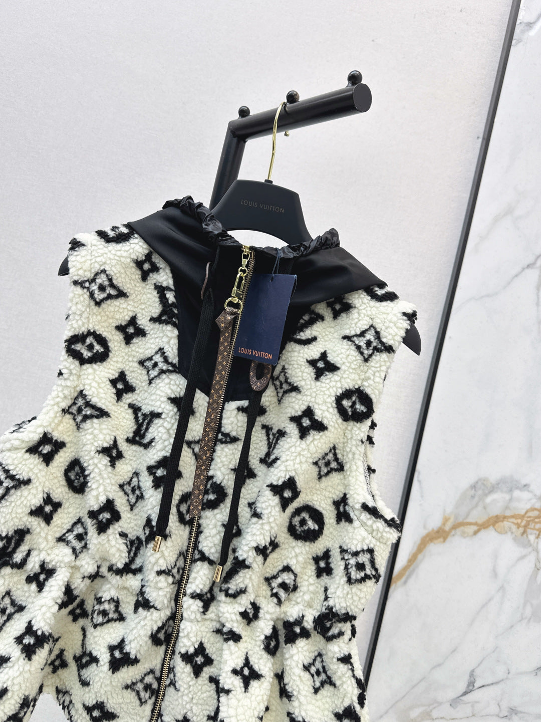 Louis NEW Plush hooded vest