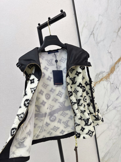 Louis NEW Plush hooded vest