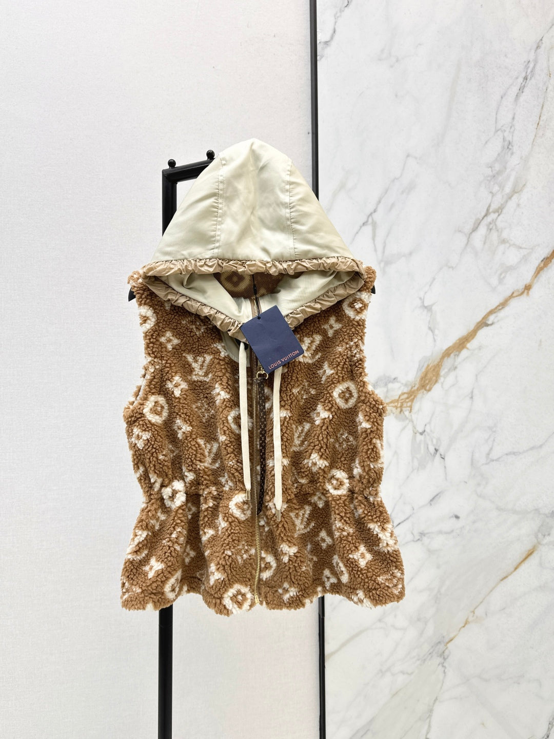 Louis NEW Plush hooded vest