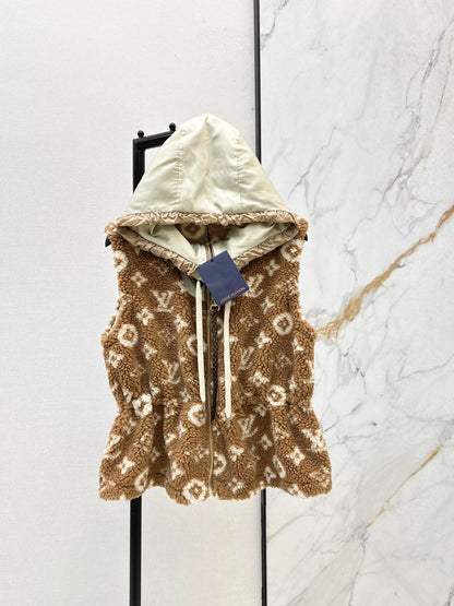 Louis NEW Plush hooded vest
