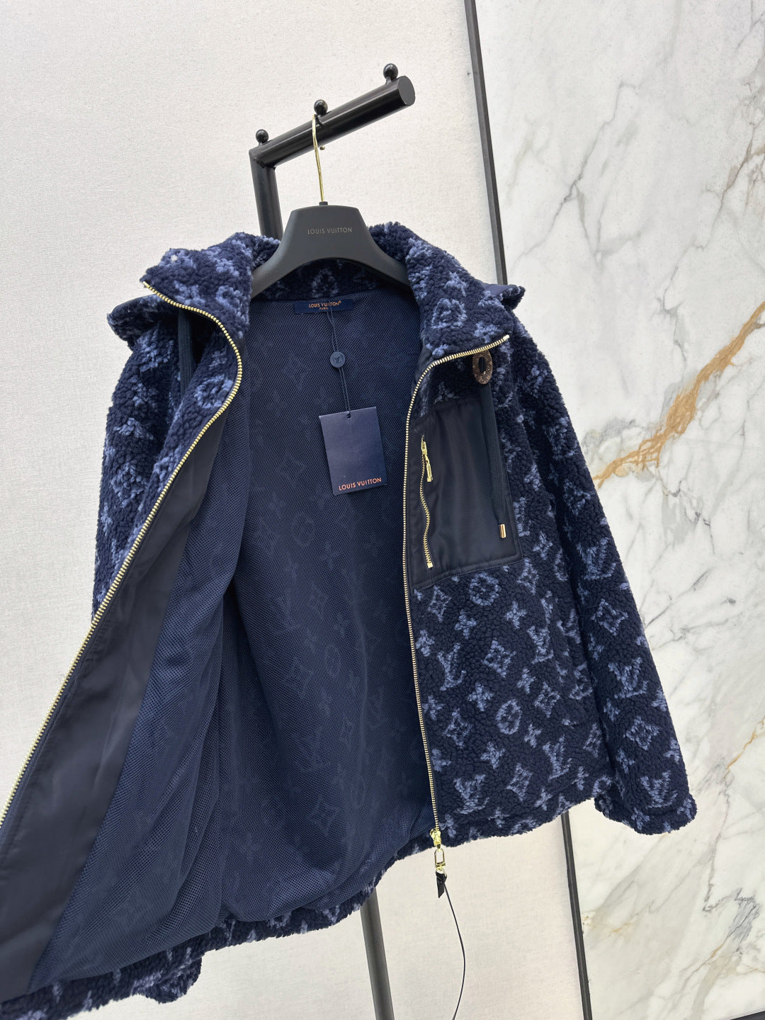 Louis NEW Plush hooded jacket