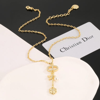 CD New Four-leaf clover necklace