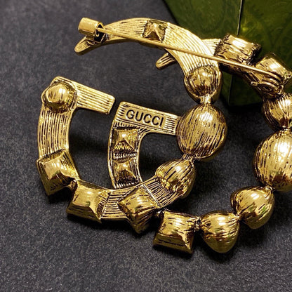 Guc New Colorful diamond brooch