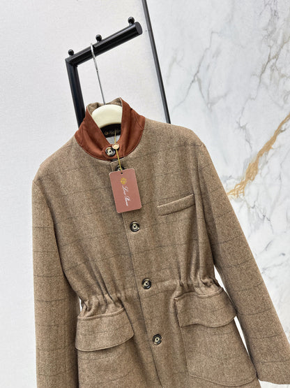 Loro NEW Plaid jacket