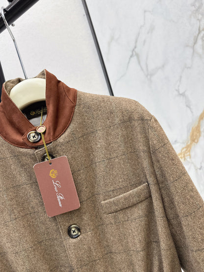Loro NEW Plaid jacket