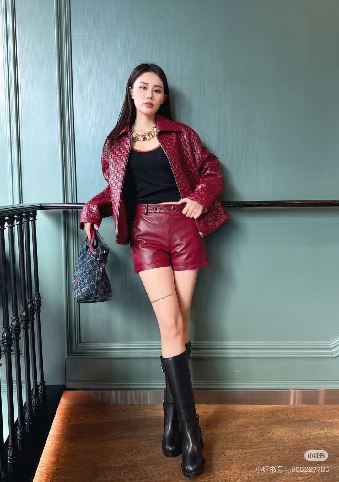 Guc NEW Leather jacket