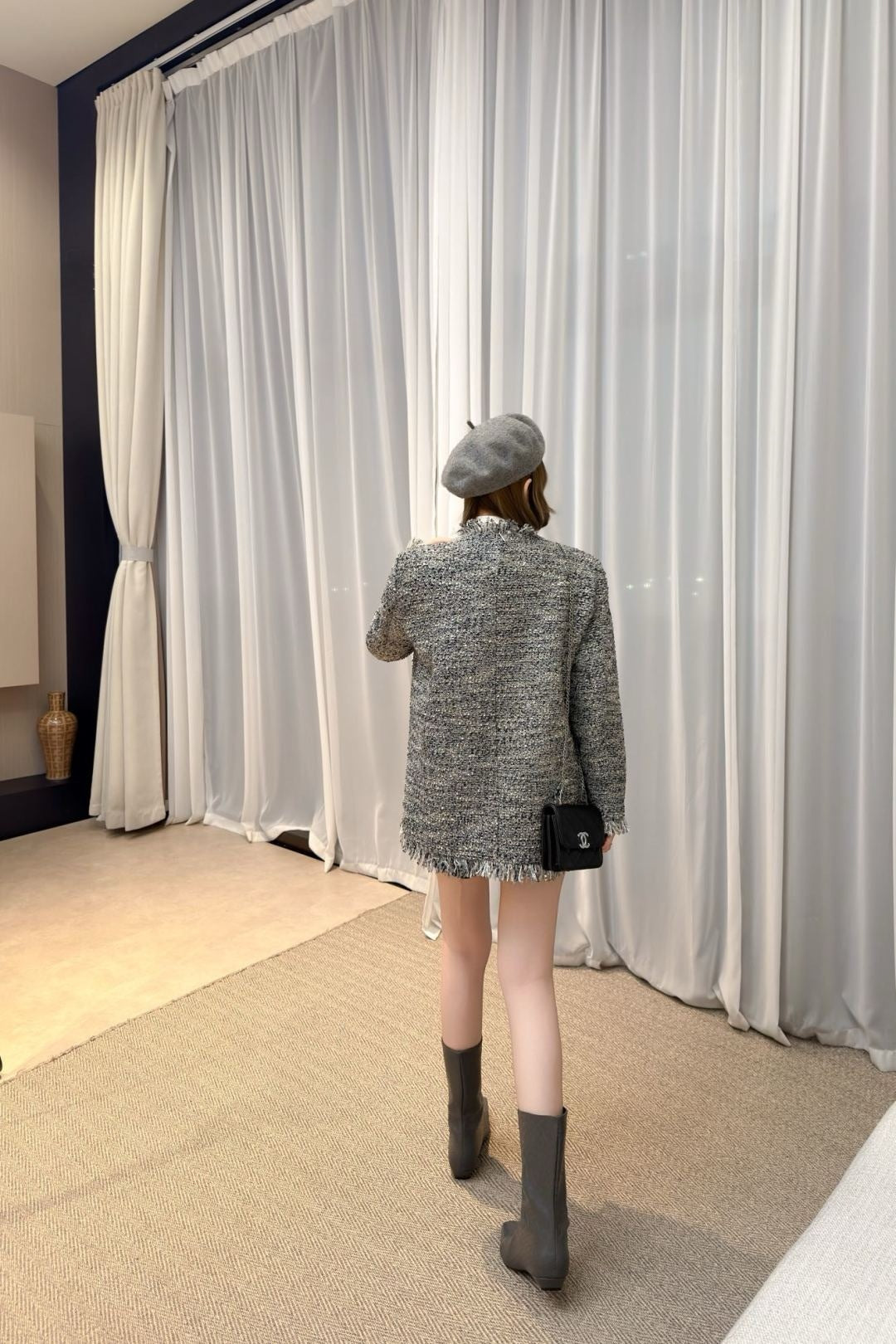 Chan NEW woven jacket