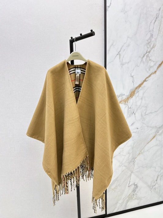 Bur NEW Reversible wool cape