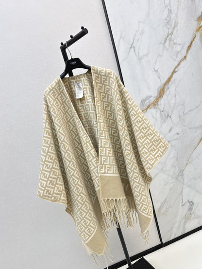 Fend NEW  wool cape