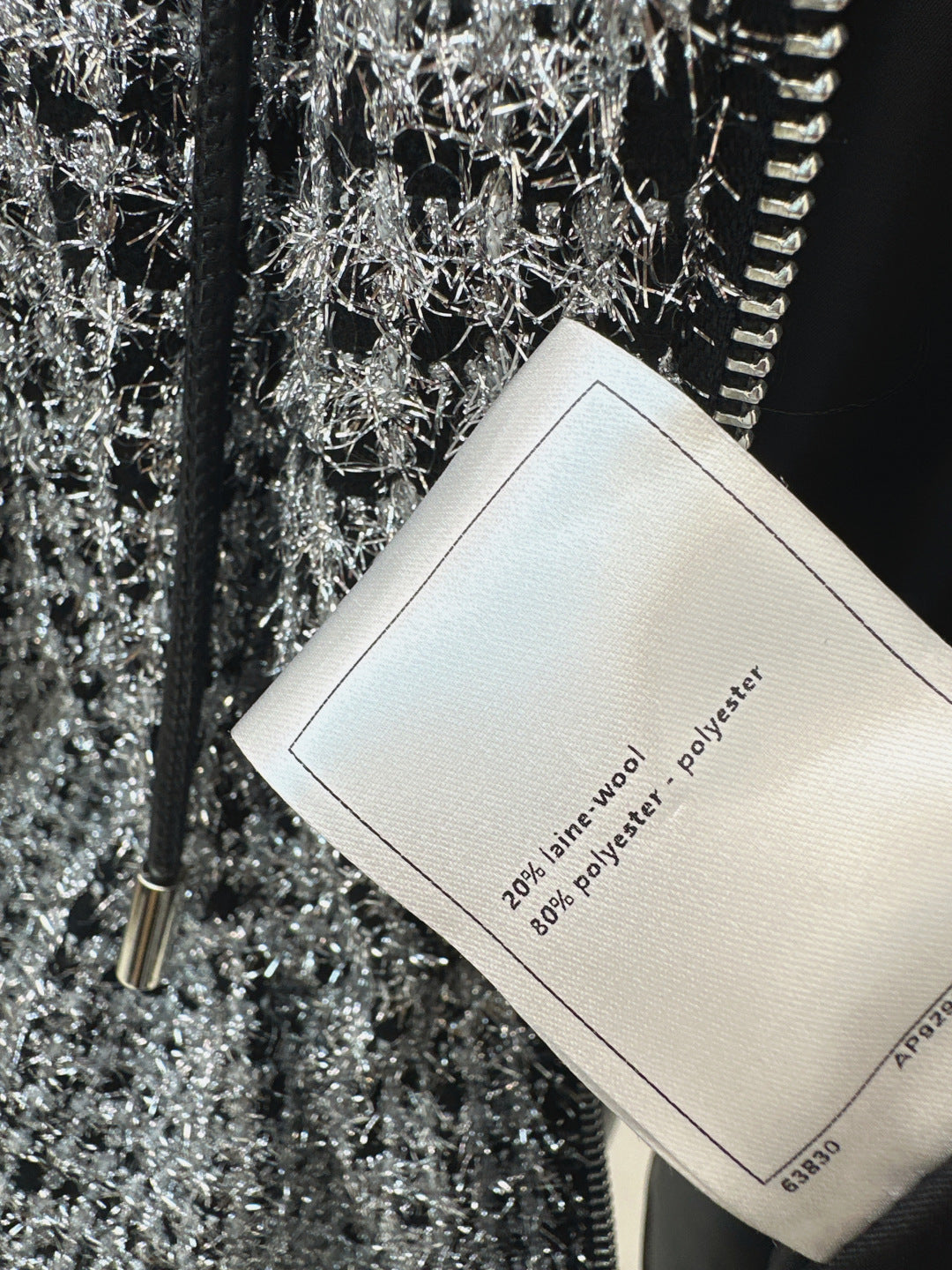 Chan NEW Hooded Tweed Coat