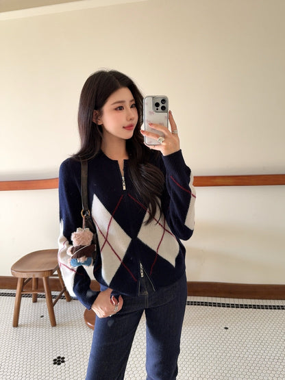 Ral NEW Round-neck cardigan