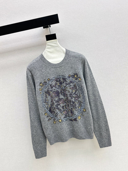 CD NEW Embroidered sweater