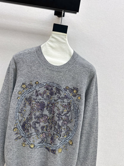 CD NEW Embroidered sweater
