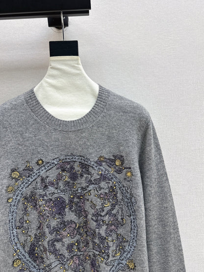 CD NEW Embroidered sweater