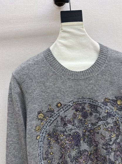 CD NEW Embroidered sweater