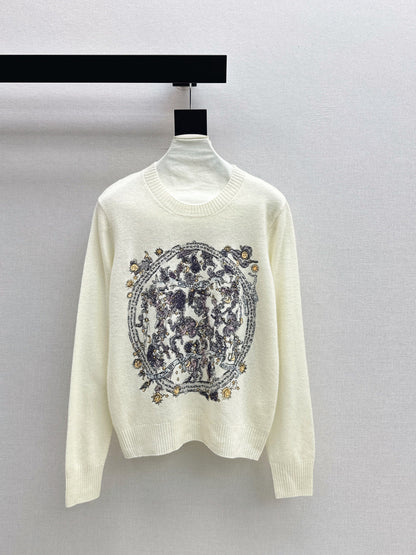 CD NEW Embroidered sweater
